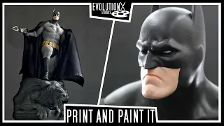 The Batman Quarter Scale 3D Print & Paint