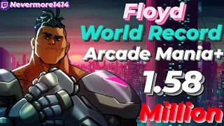 Streets Of Rage 4 Floyd - Mania+ World Record 1.58 Million - V07