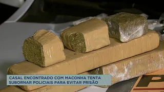 Suspeitos de transportar droga em BH tentam subornar policiais