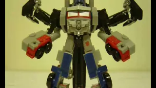 Transformer ROTF Optimus Prime + jetfire legends class stop motion