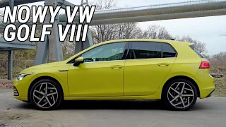 TEST Volkswagen Golf VIII 1.5 e-TSI EVO 150 KM: Kompakt NIE bez wad