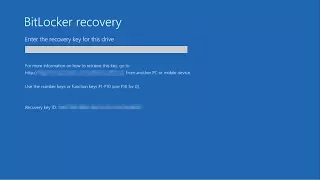 Finding a lost Bitlocker Recovery Key