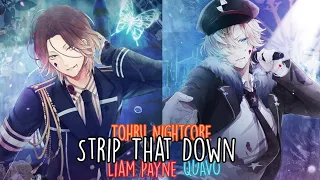 ✧Nightcore - Strip That Down (Switching Vocals)✧