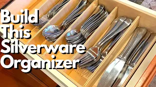 DIY Silverware Holder - Quick and Easy Project