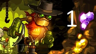 SteamWorld Dig Walkthrough Gameplay (Part 1 Coming to a New Town) PS4 No Commentary