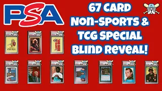 67 Card PSA Non-Sports & TCG Special Blind Reveal!