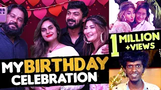 கல்யாண வயசு வந்துடுச்சு💜😊 | Darshan,Priyanka,Shrutika | Birthday Celebration 🎁 | Sunita Xpress