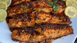 HONEY GARLIC SALMON