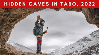 Shot a Video in the HIDDEN CAVES of TABO | Winter Spiti | February, 2022 | Travel Vlog | EP - 4