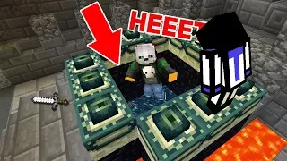 ЧТО БУДЕТ, ЕСЛИ СКИНУТЬ МАНЬЯКА В ЭНДЕР ПОРТАЛ? - Minecraft Murder Mystery