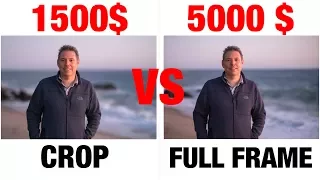 5000$ vs 1500$  Full Frame vs Crop sensor can YOU tell the difference ? quizz feat Serge Ramelli