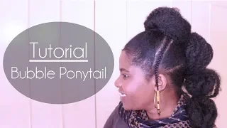 Tutorial | Bubble Ponytail | Natural Sisters