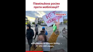 Сотні тисяч росіян, незадоволених мобілізацією, нарахував політолог Преображенський