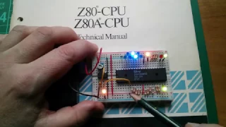 Flashing LEDs - Z80 Style