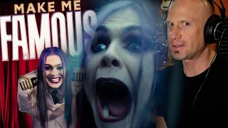 Disturbingly Amazing... First time reaction & Vocal Analysis of Kim Dracula "Make Me Famous"