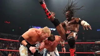 TNA Bound For Glory 2008 - AJ Styles vs Booker T vs Christian (Highlights)