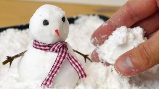 Wanna Build a Snowman? - How to Make Fake Snow