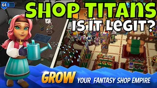 Shop Titans: RPG Idle Tycoon - Hype Impressions/Building My Shop Empire