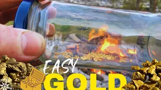 Why do people still go GOLD PANNING? Another great haul GOLD PROSPECTING underwater!