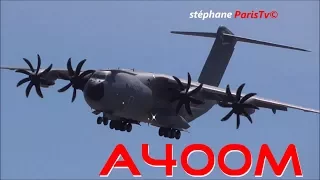 Incredible maneuvers of the A400M during  Paris airshow