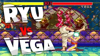 Street Fighter 2 CE 💥 RYU vs VEGA 💥 (Hardest)