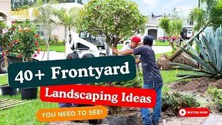 TOP 40+ FRONT YARD LANDSCAPING IDEAS You NEED to See! 🚀🌸🏡 | Garden Answer