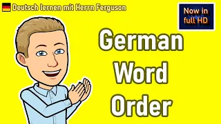 Mastering German Word Order: Coordination, Inversion, and Subordination | 1080p HD Guide 🔥