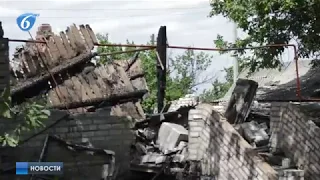 25.05.18 ВСУ произвели обстрел поселка Зайцево