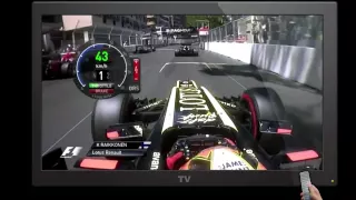 F1 2013 Monaco GP Kimi Raikkonen Onboard Start HD