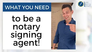 What you need to become a notary loan signing agent! #signingagent #loansigningsystem #notarypublic