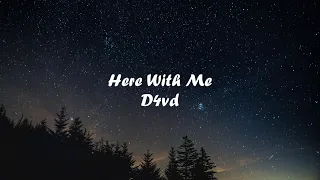 Here With Me - David - Lyrics