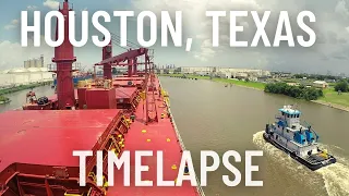 HOUSTON SHIP CHANNEL TIMELAPSE