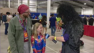 Celebrities come to San Antonio for the Super Hero Comic Con and Car Show