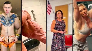 Weird Veins, Jacked Teacher and stupid crossfitters + Gym Fails 2024