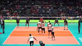 USA Volleyball TJ Defalco in USA - Egypt Volleyball