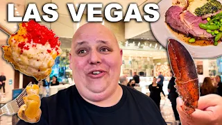 Ich teste das GRÖSSTE Buffet in Las Vegas | Unglaubliche Auswahl 🦐🥩🍔🍕🍣