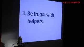 API Design for Gem Authors (and Users): Emily Stolfo @ Rails Israel 2013