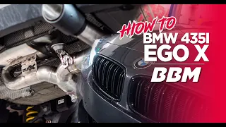 Wie montiert man eine EGO X Abgasanlage am BMW 435I?! | by BBM Motorsport