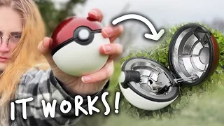 I Built A Working Pokeball