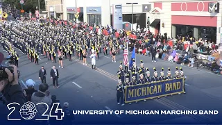 University of Michigan Marching Band - 2024 Pasadena Rose Parade