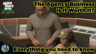 GTA 5 AGENCY BUSINESS IS EASY MONEY | Agency Review.. Is it Worth It? (The Contract DLC Update)