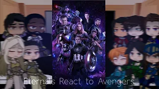 Eternals React (avengers) ||‼️Short/Angst‼️|| Marvel🌷