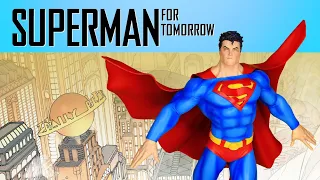 SUPERMAN FOR TOMORROW 12″ STATUE Review ~ McFarlane Toys