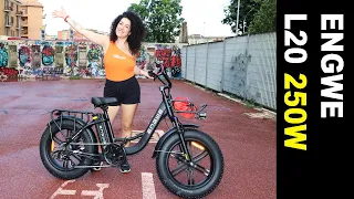 ENGWE L20 eBike da CARICO con motore 250W