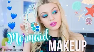 Mermaid Festival Makeup Look Using The Mermaid Surprise Egg | I Heart Revolution