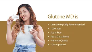 Glutone MD | Mini effervescent Tablet | Enriched with Setria Glutathione