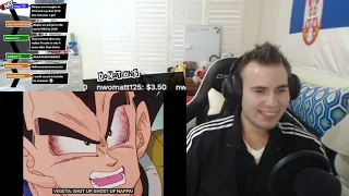 Dragon Ball Z Abridged Reaction Episode 18- I need an adult - Vegeta Scream Rage (TFS Team Four Star