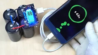 How To Make Super Capacitor Power Bank