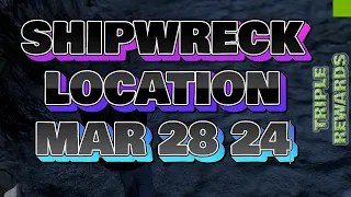 Shipwreck Location Today March 28 2024 GTA Online | GTA online daily shipwreck  location