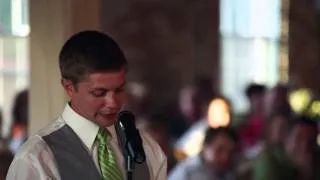 THE BEST Best Man Speech Ever! (Hilarious ending!)